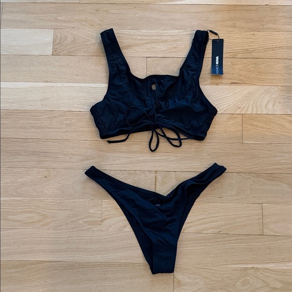 Fashion Nova Other - Fashion Nova Black Bikini Set